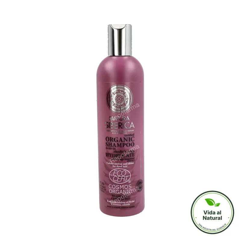 Champú revitalizacion color cabello teñido 400 ml, Natura Siberica