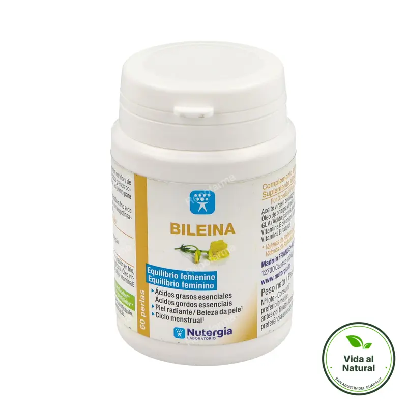 Bileina 60 perlas, Nutergia
