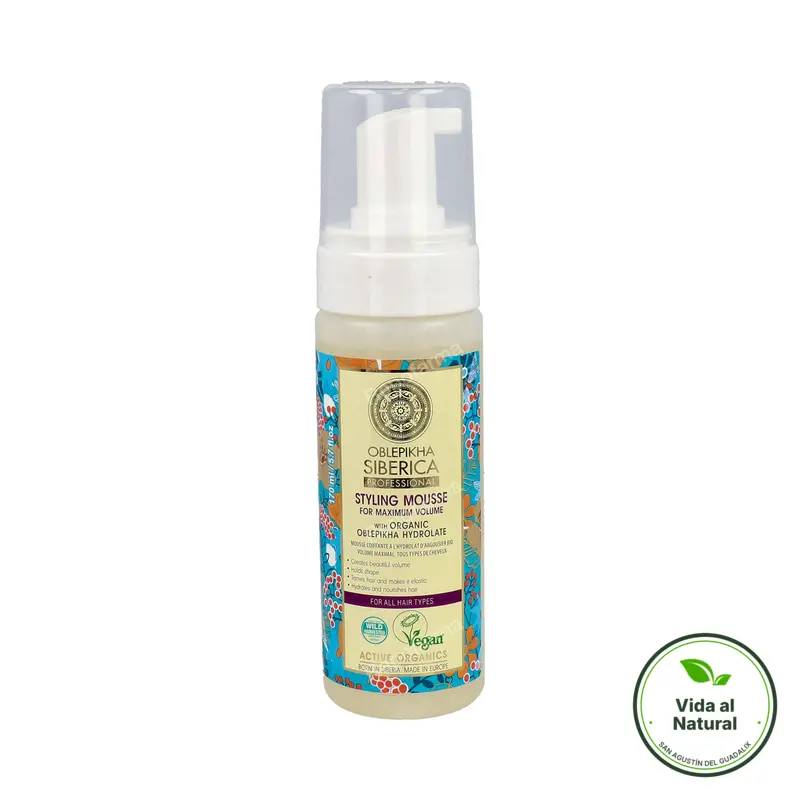 Oblepikha espuma moldeadora 170 ml, Natura Siberica