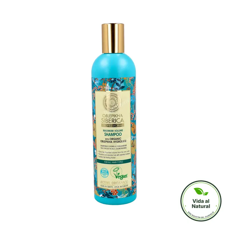 Oblepikha 22006 champú para todo tipo de cabello 400 ml, Natura Siberica