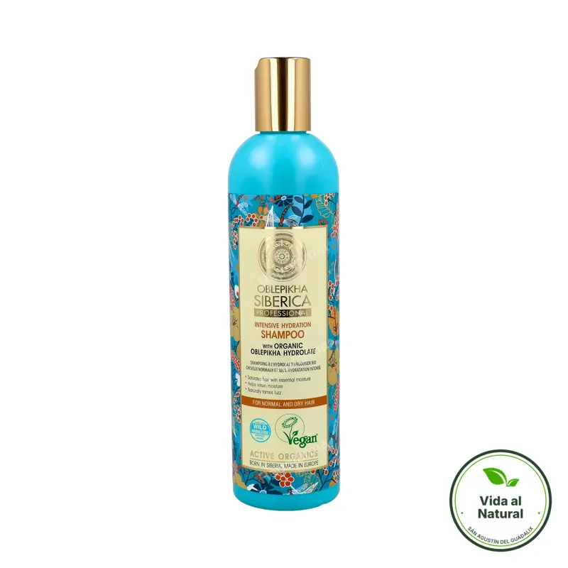 Oblepikha 22008 champú para cabello normal y cabello seco 400 ml, Natura Siberica