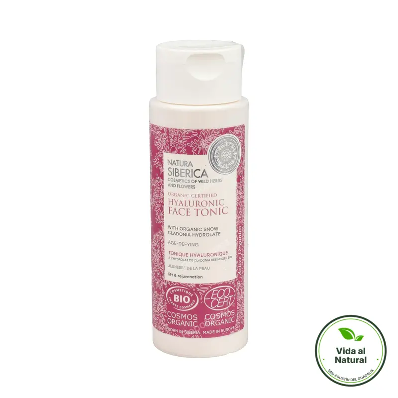 Tónico facial hialurónico antienvejicimiento 150 ml, Natura Siberica