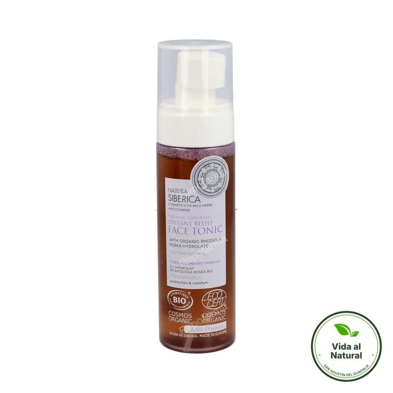 Tónico facial piel sensible BIO 100 ml, Natura Siberica