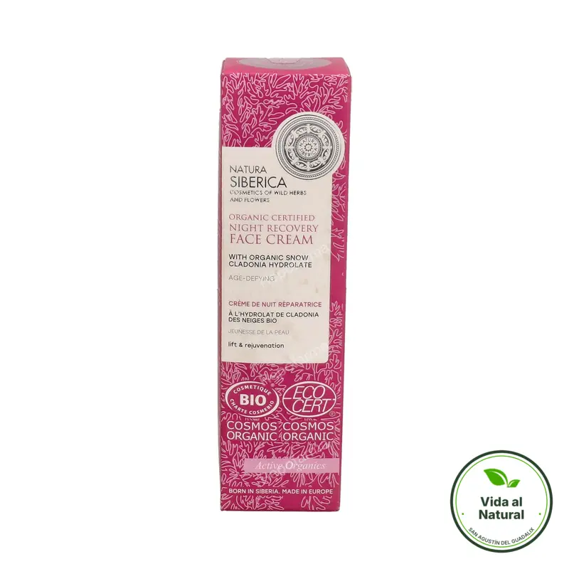 Crema facial noche antienvejecimiento BIO 50 ml, Natura Siberica