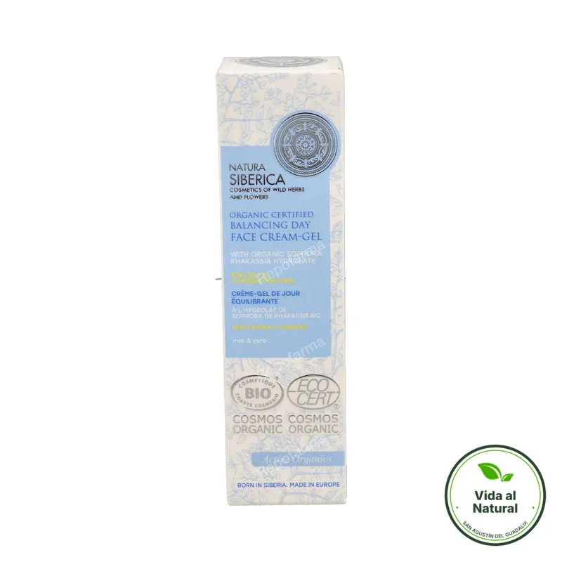 Cremigel facial equilibrante piel grasa-mixta 50 ml, Natura Siberica