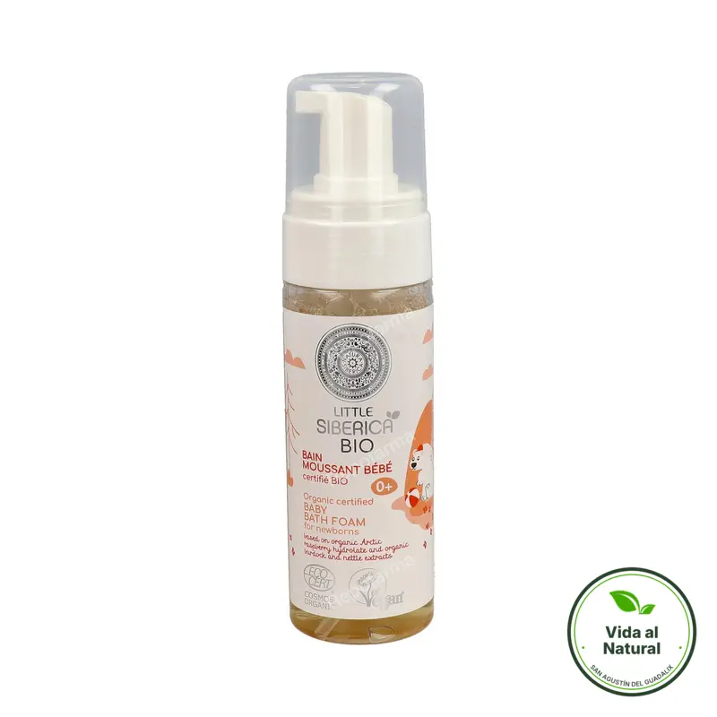 Little siberica espuma baño recien nacido 160 ml, Natura Siberica