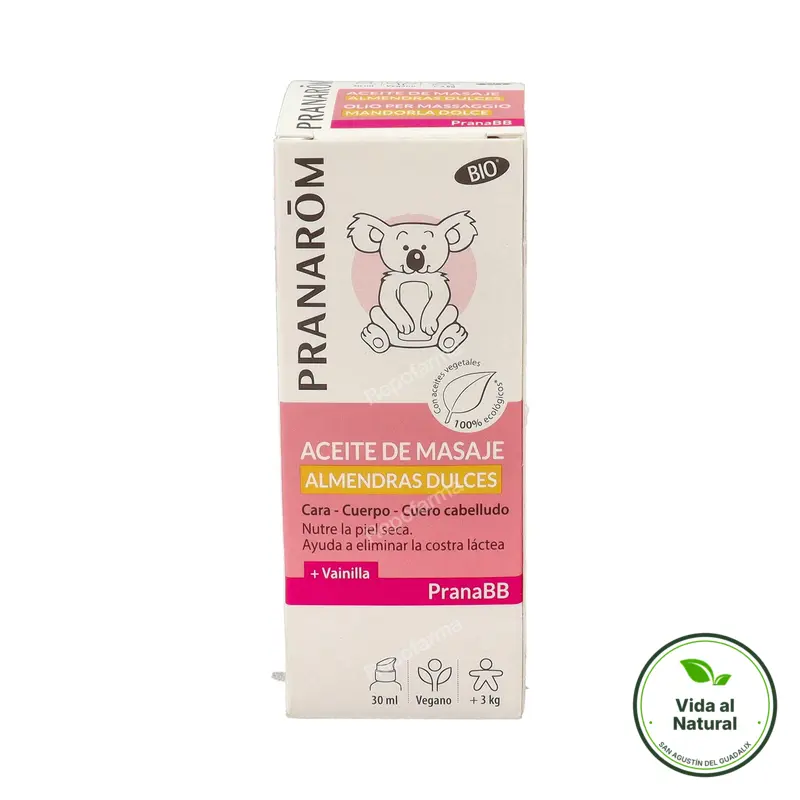 Pranabb aceite almendras dulces BIO 30 ml, Pranarom