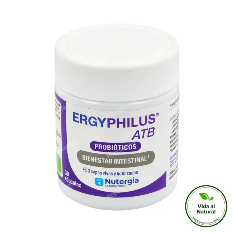 Ergyphilus atb 30 cápsulas, Nutergia