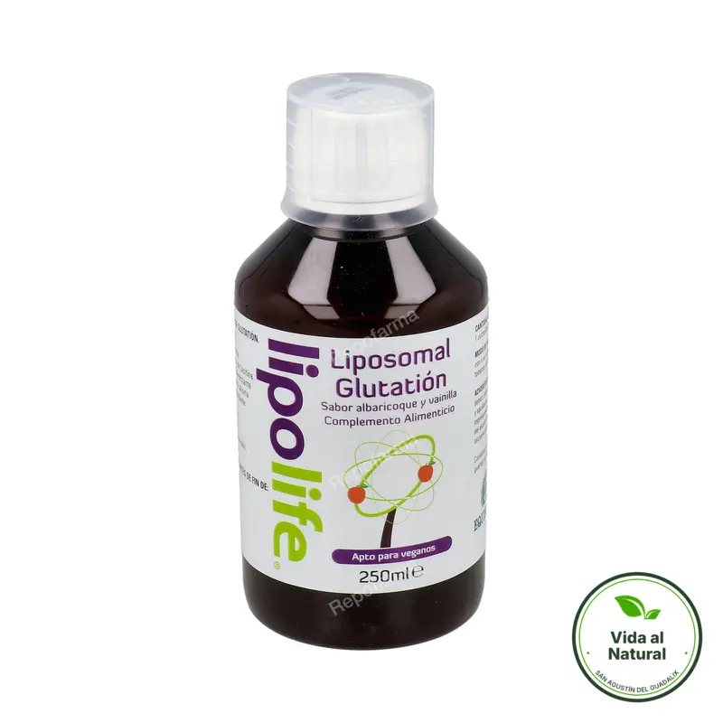 Lipolife liposomal glutation albaricoque-vai 250 ml, Equisalud