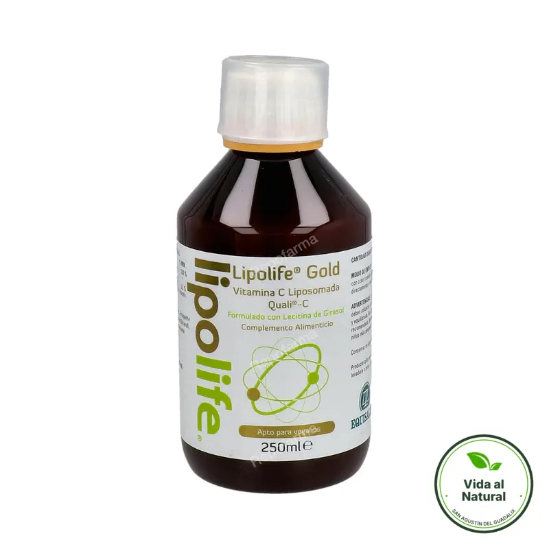 Lipolife gold vitamina C 250 ml, Equisalud