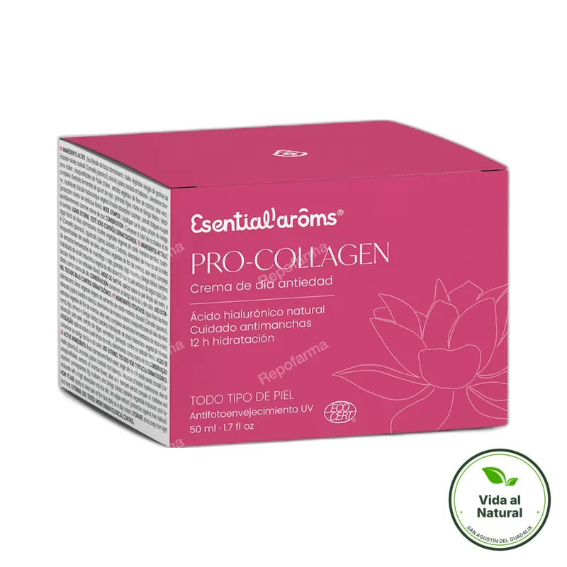Crema día antiedad pro-collagen Esentialaroms 50 ml, Esential