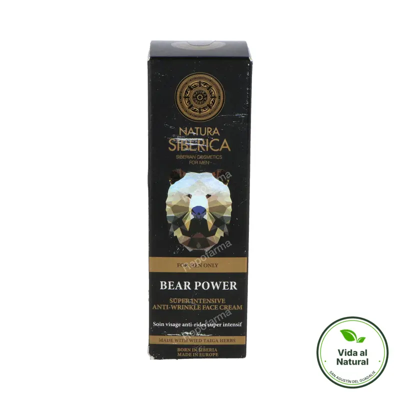 Crema facial antiarrugas superintensiva poder oso, Natura Siberica