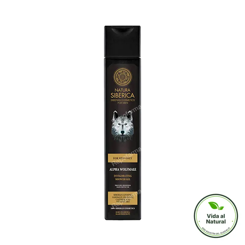 Lobo alfa gel de ducha vigorizante 250 ml, Natura Siberica
