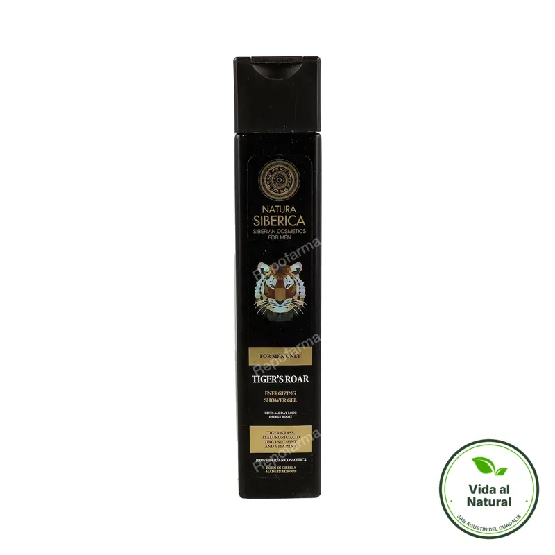 Rugido del tigre gel de ducha energizante 250 ml, Natura Siberica