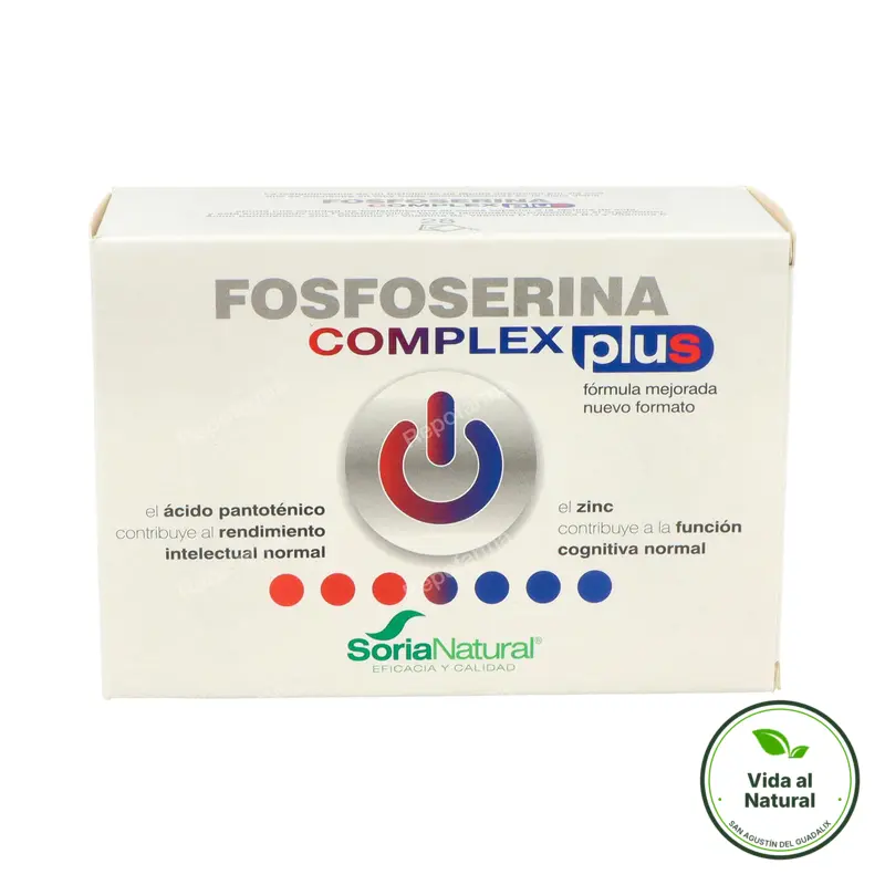 Fosfoserina complex plus 28 sobres, Soria Natural