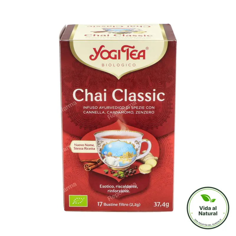 Yogi classic BIO 17 filtros, Yogi Tea