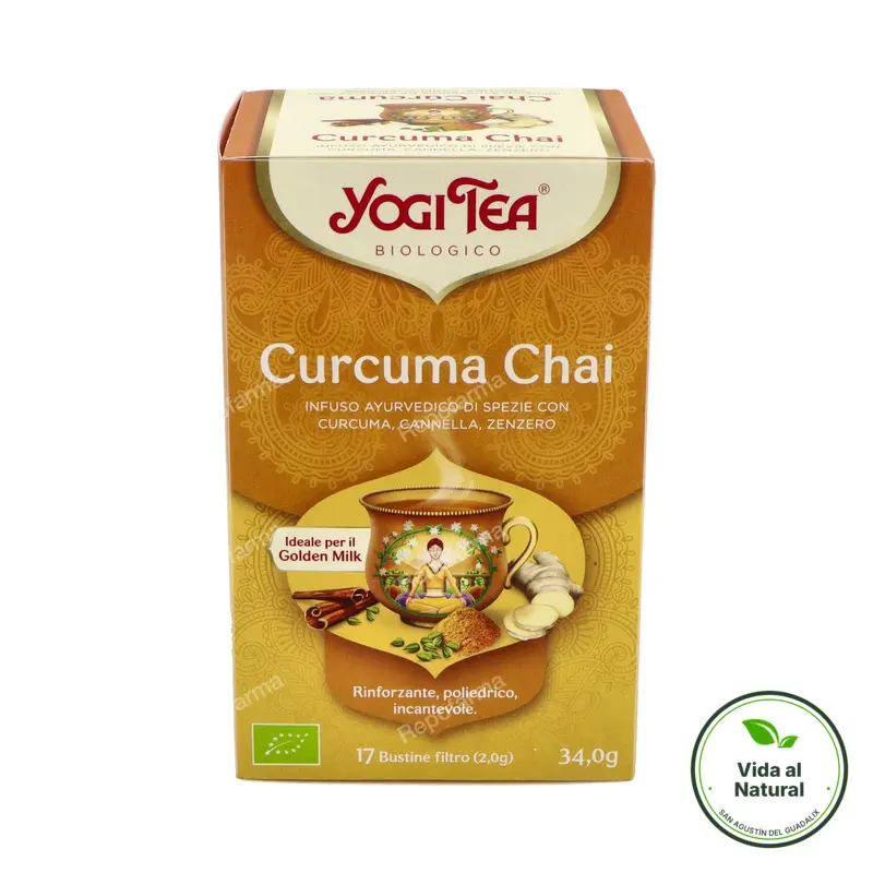 Yogi chai cúrcuma 17-f, Yogi Tea