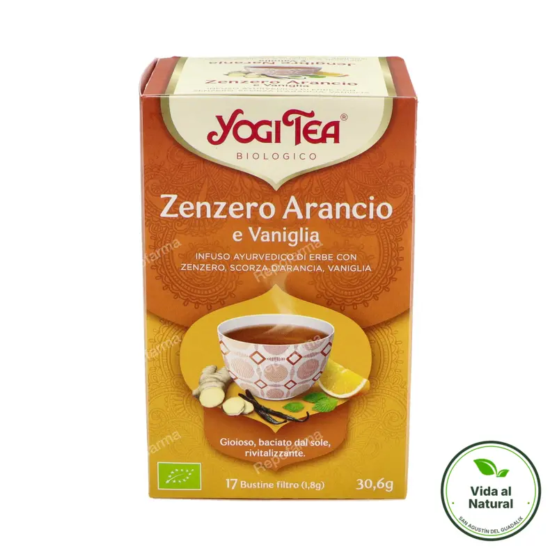 Yogi jengibre+nara+vaini 17-f, Yogi Tea