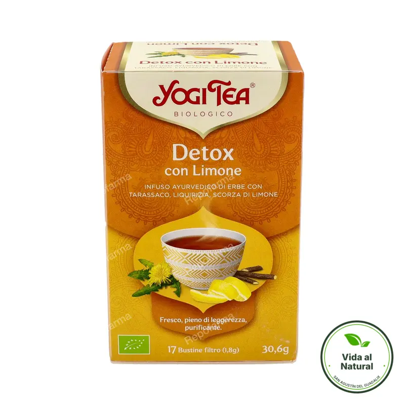 Yogi detox+limón 17-f BIO, Yogi Tea