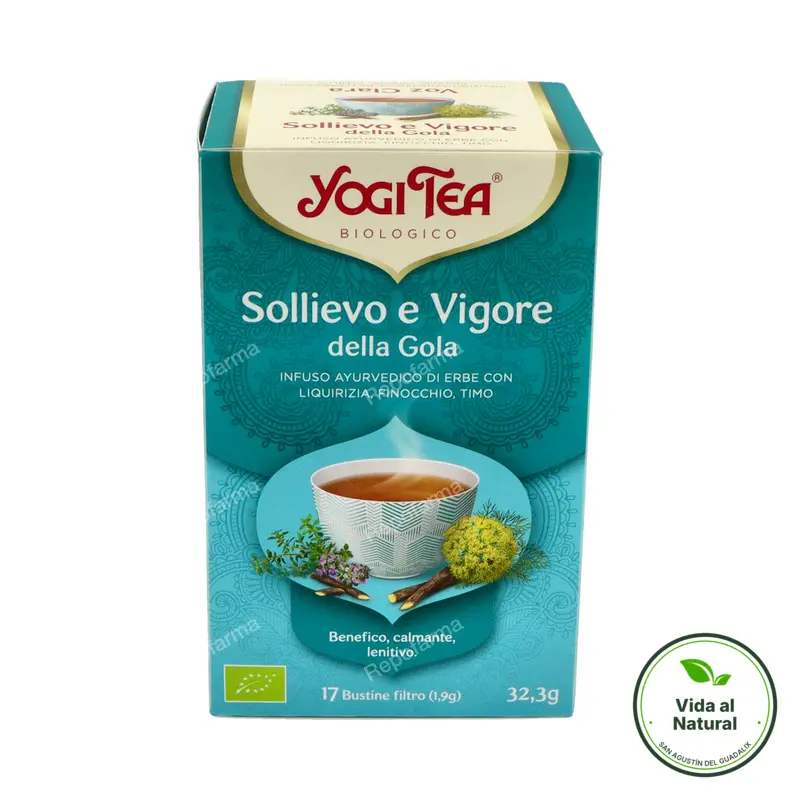 Yogi voz clara (garganta)17-f, Yogi Tea