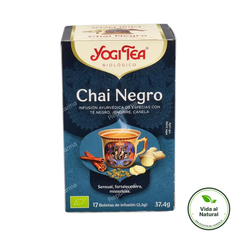 Yogi chai negro 17-f BIO, Yogi Tea