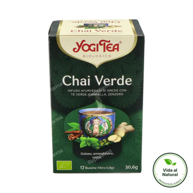 Yogi chai verde 17 f BIO, Yogi Tea