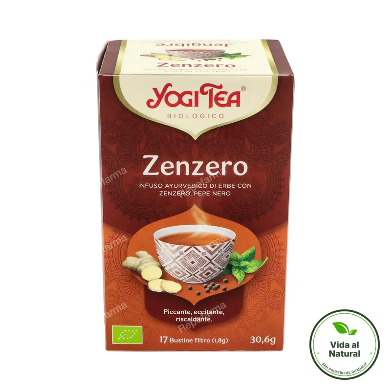 Yogi jengibre 17-f BIO, Yogi Tea