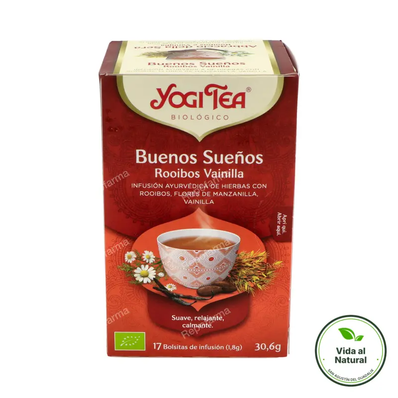 Yogi buenos sueños rooibos vainilla 17f, Yogi Tea