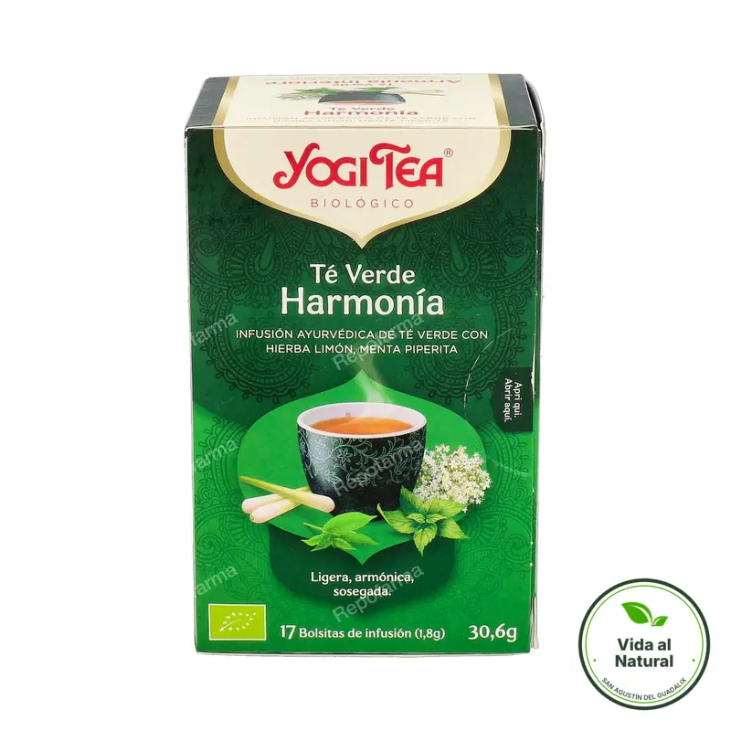Yogi té verde armonia 17-f BIO, Yogi Tea