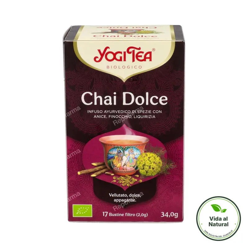 Yogi chai dulce 17-f BIO, Yogi Tea