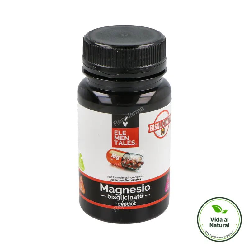 Bisglicinato magnesio elementales 90 comprimidos, Novadiet