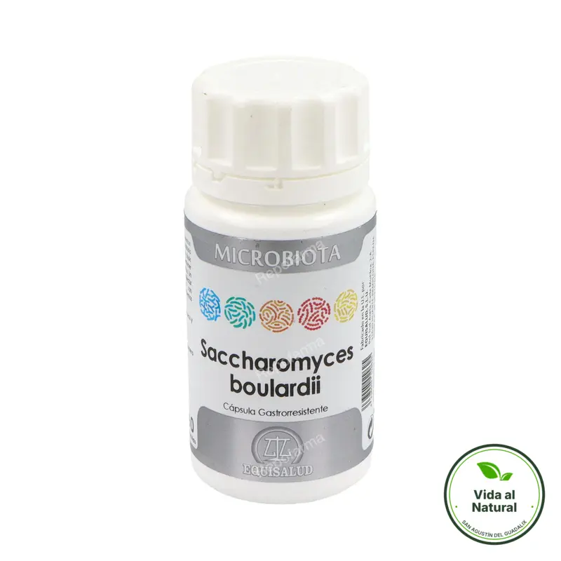 Microbiota saccaromyces boulardi probiotico 60 cápsulas, Equisalud