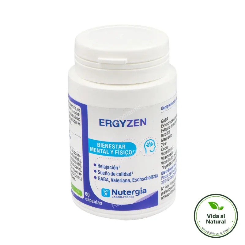 Ergyzen 60 cápsulas, Nutergia