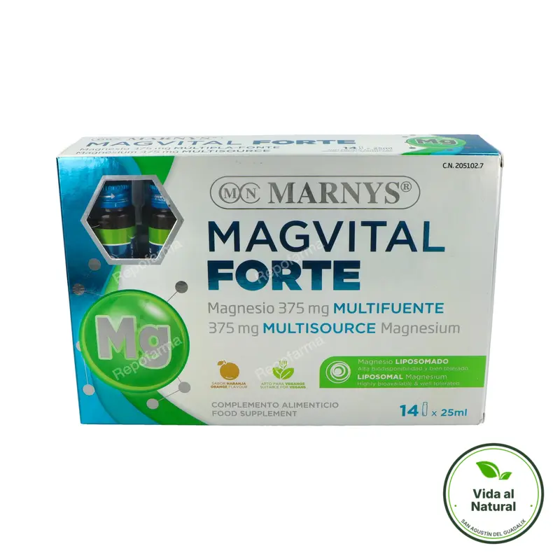 Magvital forte 14 viales, Marnys