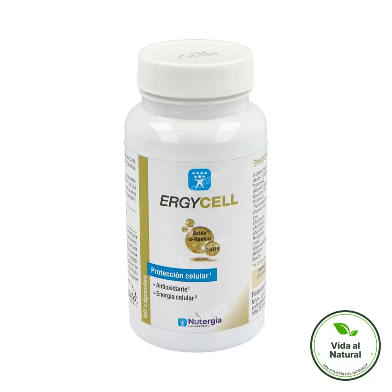Ergycell 90 cápsulas, Nutergia
