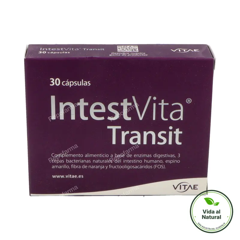 Intestvita transit 30 cápsulas, Vitae