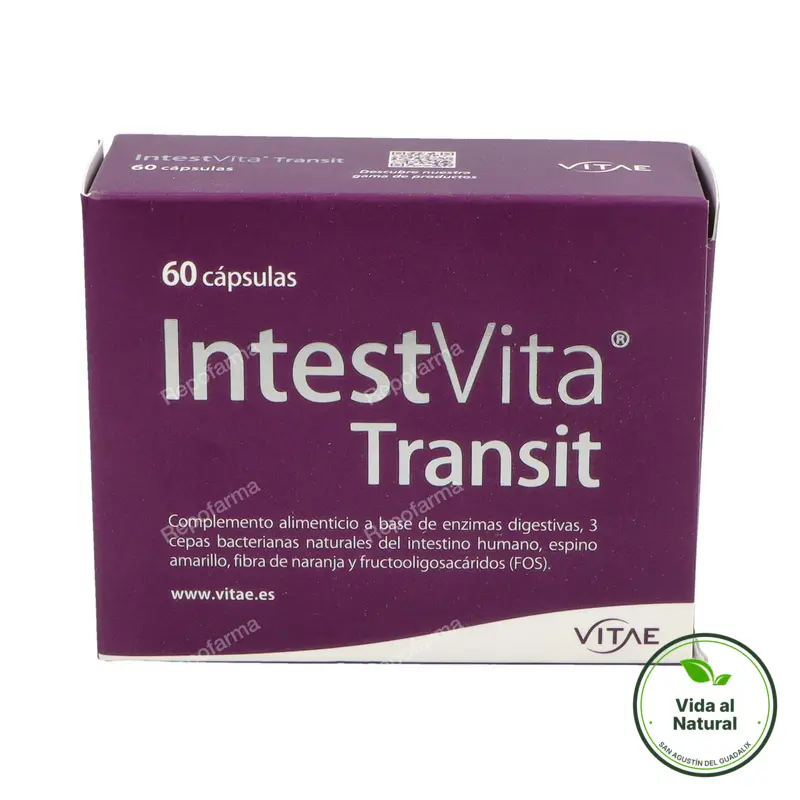 Intestvita transit 60 cápsulas, Vitae