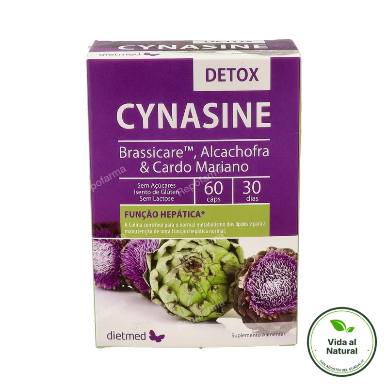 Cynasine detox 60 cápsulas, Dietmed