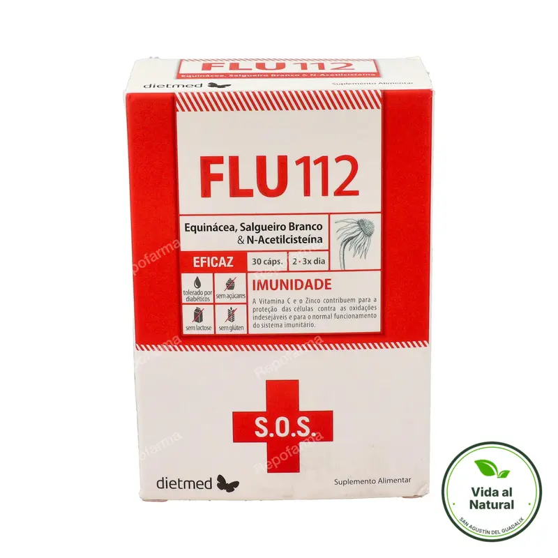Flu 112 30 cápsulas, Dietmed