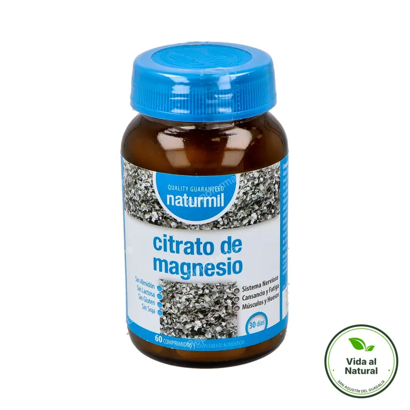 Citrato de magnesio 1000 mg 60cop. dietmed, Naturmil