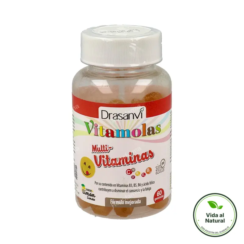 Vitamolas multivitamínico 60 gominolas, Drasanvi