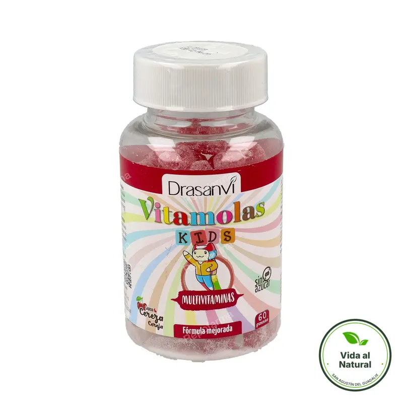 Vitamolas multivitamínico kids 60 gominolas, Drasanvi
