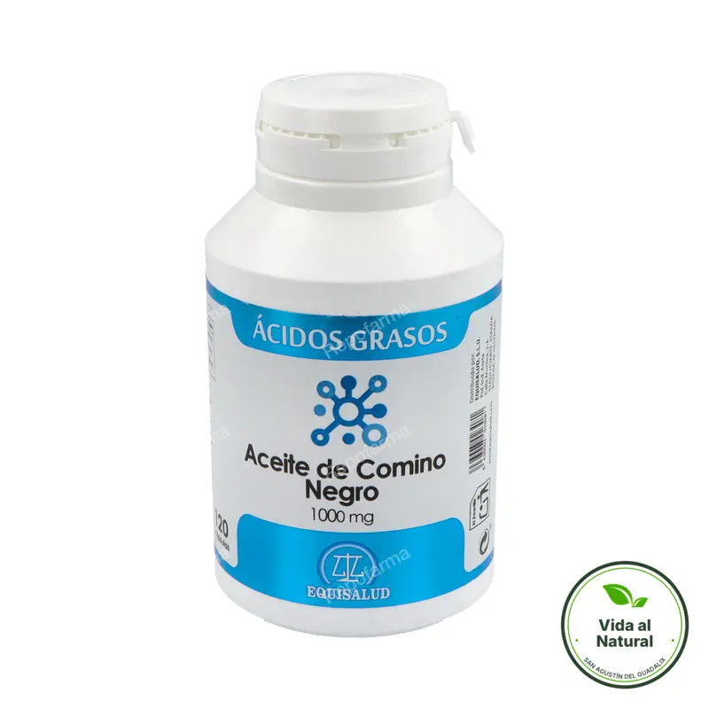 Holoram comino negro 1000 mg 120 perlas, Equisalud