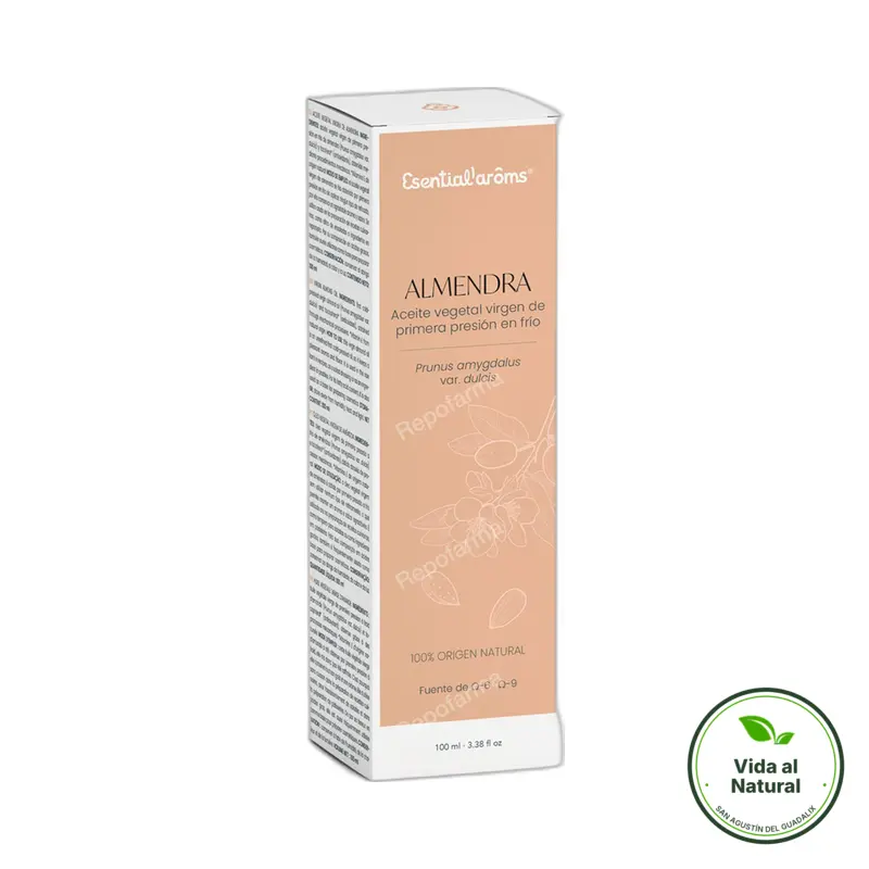 Almendra dulce aceite vegetal 100 ml, Esential Aroms