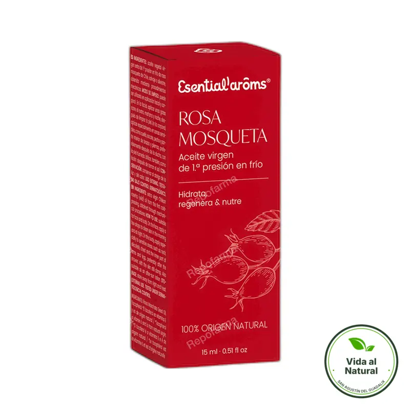 Aceite rosa mosqueta esential aroms 15 ml, Intersa