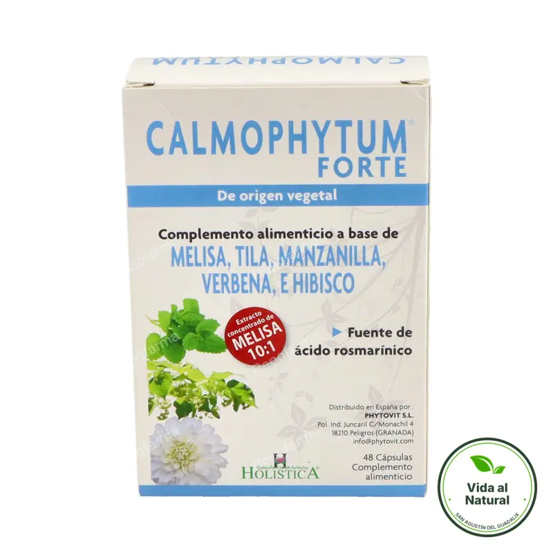 Calmophytum forte 48 cápsulas, Holistica