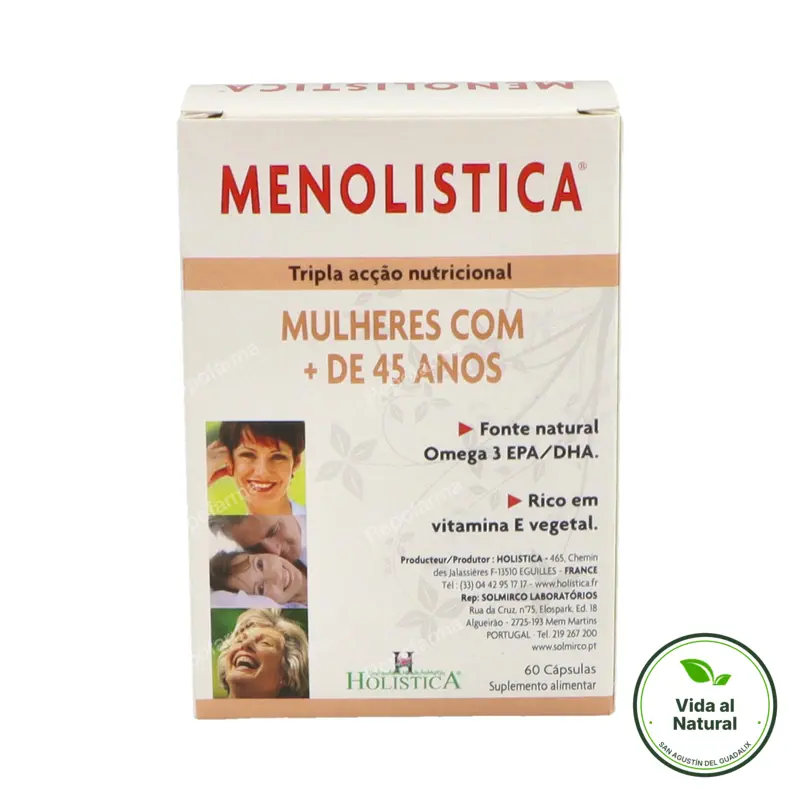 Menolistica 60 cápsulas, Holistica