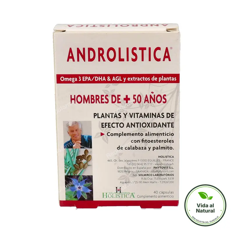 Androlistica blandas 40 cápsulas, Holistica