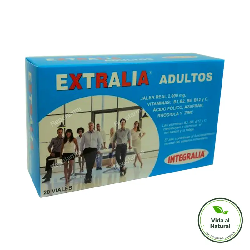 Extralia adultos 20 ampollas, Integralia