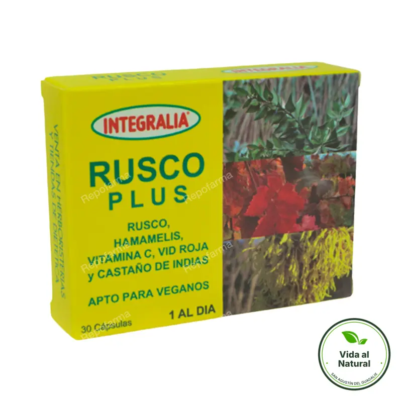 Rusco plus 30 cápsulas, Integralia